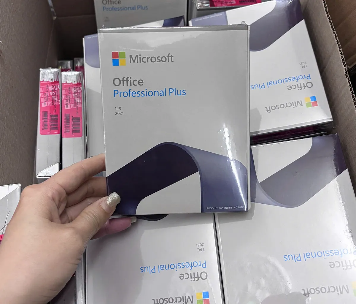 Hộp Office Professional Plus 2021 nguyên seal bản 1 PC tại kho Antamkey